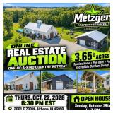 10.22 Metzger Online Real Estate Auction