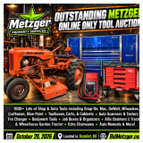 10.29.26 Outstanding Metzger Online Only Tool Auction
