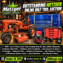 10.29.26 Outstanding Metzger Online Only Tool Auction