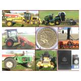 John Deere Grader, Kubota, Shop, Outdoors & Coins