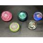 McCloud Estate Art Glass Paperweights, Collectible Crystal