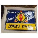 Illinois Farm Bureau Barn Sign
