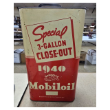 Wadhams MobilOil 1940 3 gl can