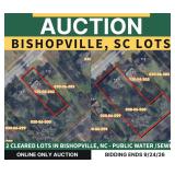 Bishopville, SC Buildable Lots