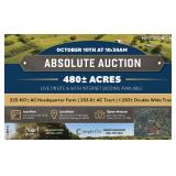 Absolute Real Estate Auction: 480 Acres in Mt Sterling, KY