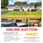ONLINE REAL ESTATE AUCTION - 3 BEDROOMS / 2 BATHS 