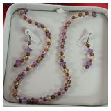 21 Stauer Necklace & Earrings 