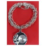 3 Sterling Charm Bracelet