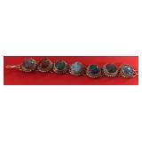 5 Hand Made Bracelet W/ Stones