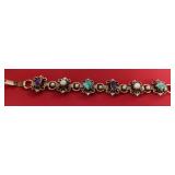12 Vintage Bracelet W/ Stones