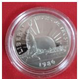 15 1986 Commerative Half Doller