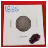 60 1835 Capped Bust Dime