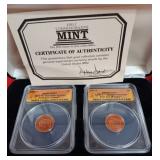 92 2009P First Day Issue Pennies