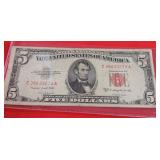 96 1953B Red Seal $5