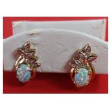 84 Opal Earrings