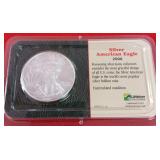 126 2008 Silver American Eagle Dollar