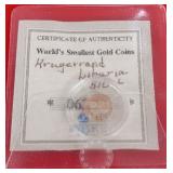 127 $10 gold Krugerrand
