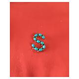 45 Silver W/ Turquois Pendant