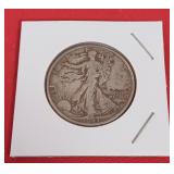 182 1943 Walking Liberty Silver half Dollar