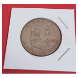 183 1952 Franklin Half Dollar