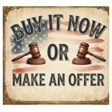 BUY IT NOW - NAME YOUR OWN PRICE