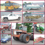 TRACTORS, FARM EQUIP, SCHOOL BUSES, BOATS AND MORE - Mondovi, WI