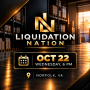 Liquidation Nation Outlet Online Inventory Reduction Located In Norfolk VA