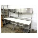 8ft Polytop Table - 30in Deep