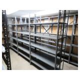85-inch Tall Stock Room Shelving 12in Deep, 4ft Wide Units