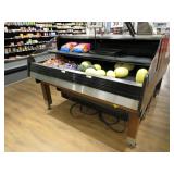 2021 6ft Southern Case Arts Self-contained 2-deck Produce Case - Front Shelving Insert Included