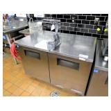 4ft True Tuc-48 Self-contained 2-door Worktop Cooler