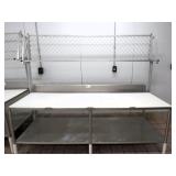 8ft Polytop Table - 36in Deep