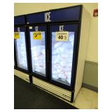 True Gdim-49nt-ld Self-contained 2-door Ice Merchandiser
