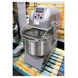 New Scratch & Dent 2025 Hobart Hsl130-1 Spiral Dough Mixer - Cracked In Back Of Top Cover 208v 3ph