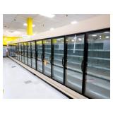 Hussmann Rln Freezer Door Cases 2009 Elec. Defrost - Sold By The Door - Remote, No Compressor