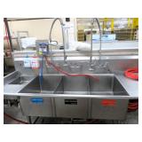 101-inch 3-compartment Sink