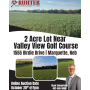 2-Acre Lot Near Valley View Golf Course