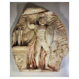 CHALK WARE PLAQUE