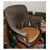 CHILDS WICKER ROCKER