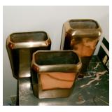 NATE BERKUS ALUMINUM VASES