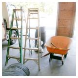 LADDERS WHEELBARROW