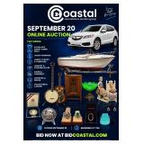 September 20 Online Auction: Acura RDX, Cuddy Cabin Boat, Lladro Figurines, Lamps, Clocks, Collectib
