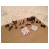 Pewter figurines