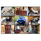 Harold & Mary Ann McEuen Estate - Large Collection of Wildlife Mounts, Collector Cars & More