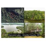 Hancock Lake Waterfront Getaway  2 Lots Near Rhinelander
