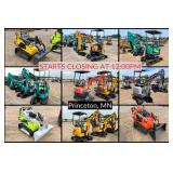 Pike September 2026 Ring 2 - Mini Skid Steers and Mini Excavators