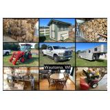 Estate Sale - Compact Tractor, Horse Trailer, Horse Tack, Household Items & More