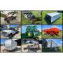 Farm & Concrete Business Liquidation - Combine, Gravity Wagons, Trailers, Attachments & More