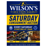 SATURDAY CONSIGNMENT AUCTION
