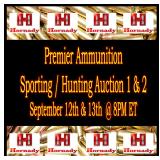 There are 2 Ammunition Auctions before this one that end on September 12th and 13th 